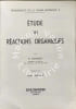 &Eacute;tude des r&eacute;actions organiques. R. Stewart
