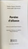 Paroles d'alliance Dialogue entre un pasteur et un rabbin sur la soci&eacute;t&eacute; fran&ccedil;aise. Roger Etchegaray  Fran&ccedil;ois Clavairoly  Thomas Sertillanges