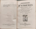 Topographie d'Ath&egrave;nes ( 7 gravures hors-textes). Phocion Roque