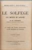 Le Solf&egrave;ge aux Brevets de Capacit&eacute;. Mlle Pincherle