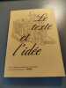 Le texte et l'id&eacute;e 16/2001. Collectif