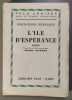 L'Ile d'esperance. Erich Maria Remarque