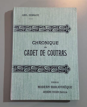 Chronique du cadet de coutras/ illustrations de georges lepape. Abel Hermant