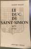 Le duc de Saint-Simon 1675-1755. Jacques Roujon