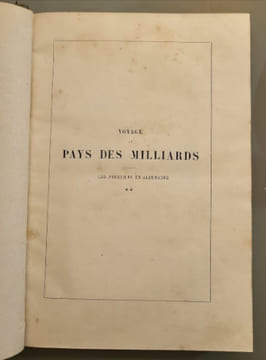 Voyage au pays des milliards les prussiens en Allemagne Tome 1 et 2. Victor Tissot