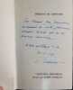 Napol&eacute;on a sainte-h&eacute;l&egrave;ne ouvrage d&eacute;dicac&eacute; par l'auteur. Dr Paul Gani&egrave;re