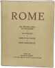 Rome - les derniers dieux du paganisme- les romains-rome et sa parure-rome conquerante. Edmond Pognon