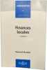 FINANCES LOCALES. 3&egrave;me &eacute;dition 1998. Raymond Muzellec