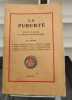 La Pubert&eacute;/ etude clinique et psysiopathologique. Guy Laroche