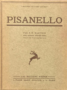 Pisanello 60 planches hors texte en héliogravure