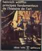 Principes fondamentaux de l'histoire de l'art. Heinrich W&ouml;lfflin