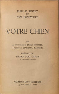 Votre chien / 31 illustrations de James Thurber