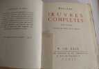 Oeuvres compl&egrave;tes en 6 tomes / portrait sur cuivre par A. Beloff/ exemplaire numerot&eacute;792 / 1220 sur verg&eacute;. Moliere
