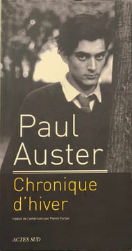 Chronique d'hiver. Auster Paul Furlan Pierre