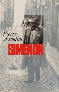Simenon biographie. Assouline Pierre