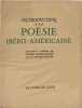 Introduction &agrave; la po&eacute;sie ib&eacute;ro-am&eacute;ricaine. Pierre Darmangeat A.D Tavares Bastos