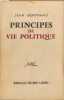 Principes de vie politique. Jean Bertrand