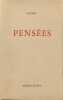 Pens&eacute;es - nouvelle &eacute;dition illustr&eacute;e et annot&eacute;e pr&eacute;sent&eacute; par henri massis. Pascal