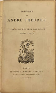 La Maison des deux barbeaux toute seule
