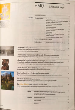 L'Œil n° 487 / la cote d'azur des peintres. COLLECTIF
