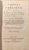 &Eacute;l&eacute;mens d'hygi&egrave;ne ou De l'influence des choses physiques et morales sur l'homme et des moyens de conserver la sant&eacute;. &Eacute;tienne Tourtelle