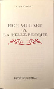 Mon village à la Belle Époque