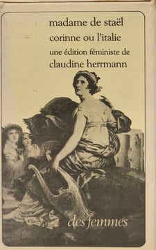 Madame de staël - corinne ou l'italie. Claudine Hermann