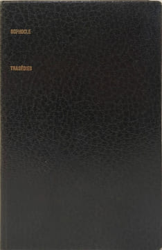 Sophocle Tragédies. Sophocle