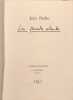 Les Prunelles Ardentes - d&eacute;dicac&eacute; par l'auteur EO. J. Pache