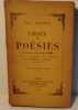 Choix de poesies avec un portrait d'apres eugene carriere. Verlaine Paul
