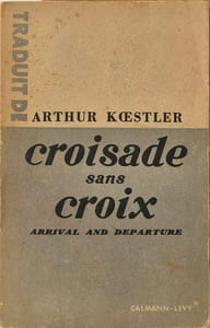 Croisade sans croix arrival and departure
