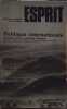 Revue esprit juin 1981. Collectif