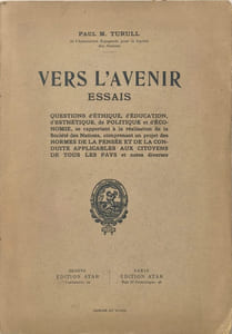 Vers l'Avenir - dédicassé par l'auteur