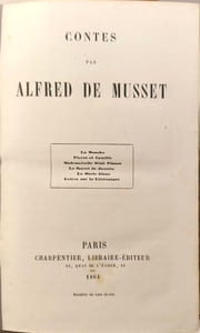 Contes la mouche pierre et camille mademoiselle mimi pinson le secret de javotte le merle blanc lettre sur la littérature