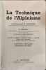 La Technique de l'Alpinisme. M. Pourchier et E. Frendo