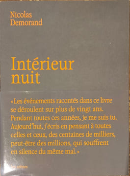 Intérieur nuit. Nicolas Demorand