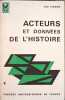 Acteurs et donn&eacute;es de l'histoire. L&eacute;o Hamon