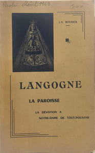 Langogne la paroisse la dévotion à Notre-Dame de Tout-Pouvoir