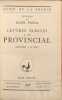 Lettres &eacute;crites &agrave; un provincial ( lettres I a XIV ) - tome premier. Blaise Pascal