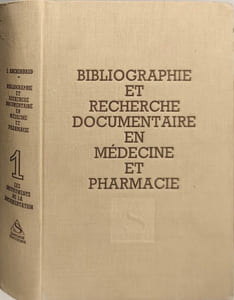 Bibliographie et recherche documentaire en médecine et pharmacie
