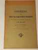 CONF&Eacute;RENCE sur l'Utilit&eacute; d'une Langue Auxiliaire Internationale. M. Andr&eacute; BAUDET