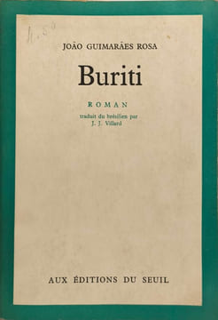 Buriti - (ouvrages comoportant des truffages ). João Guimarães Rosa