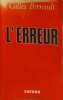 L'Erreur. Gilles Perrault