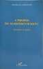 A PROPOS DU SURENDETTEMENT: Hommes et argent. De La Hougue Arnaud