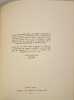 Th&eacute;&acirc;tre - num&eacute;rot&eacute; 2378/10250 - 32 illustrations par masson coutaud labisse. Paul Claudel