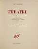 Th&eacute;&acirc;tre - num&eacute;rot&eacute; 2378/10250 - 32 illustrations par masson coutaud labisse. Paul Claudel