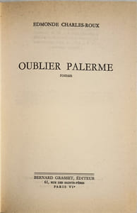 Oublier Palerme