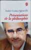 Presentations de la Philosophie (Le Livre de Poche). Comte-Sponville Andre
