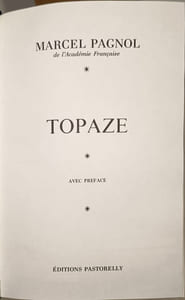 Topaze (illustrations de suzanne ballivet)