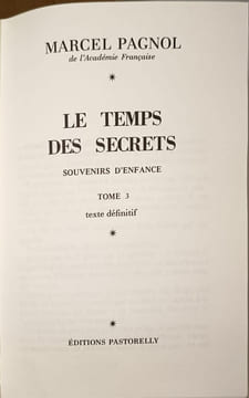 Le temps des secrets / illustrations de dubout. Marcel Pagnol